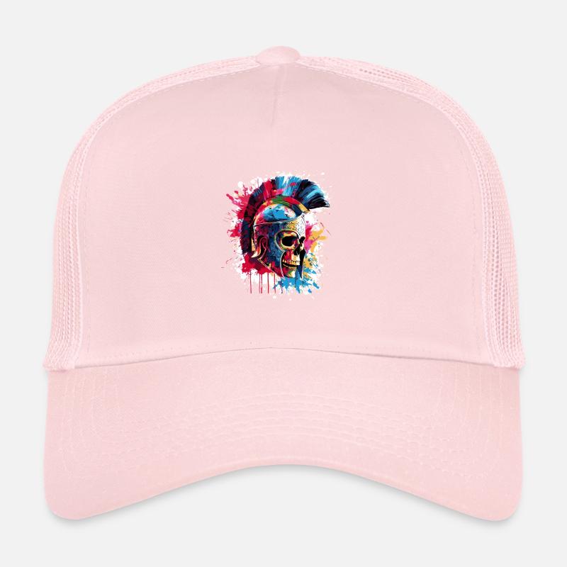 Spartaner Skelett Gladiator Trucker Cap