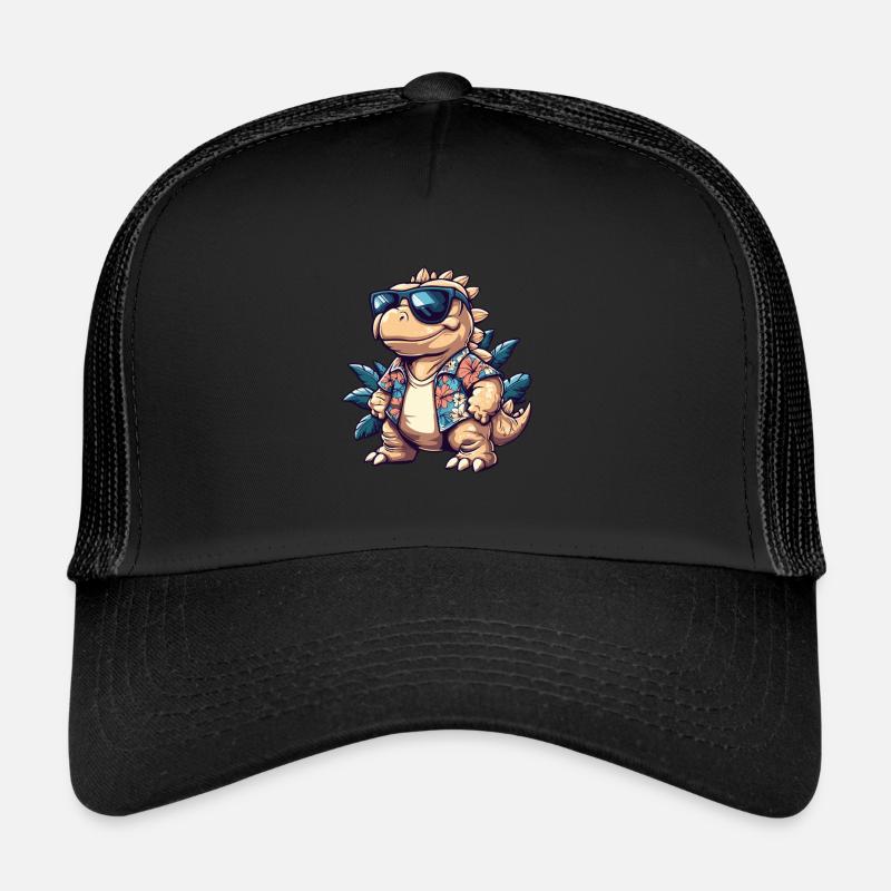 Dinosaure stégosaure été Casquette trucker 