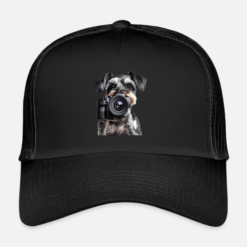 Zwergschnauzer - Trucker Cap - Schwarz/Schwarz
