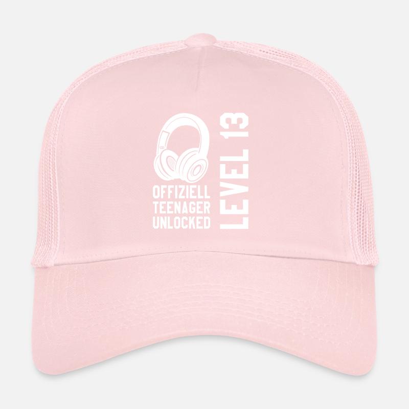 13th Birthday Boy Trucker Cap