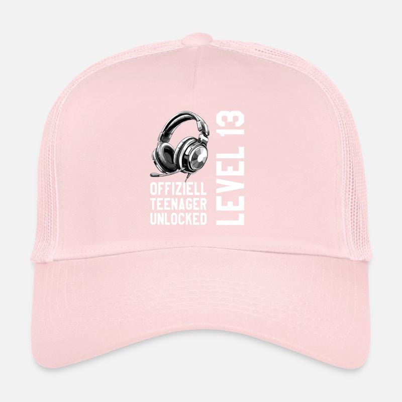 13th Birthday Boy Trucker Cap