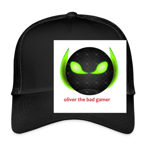 oliver_the_bad_gamer-png - Trucker Cap