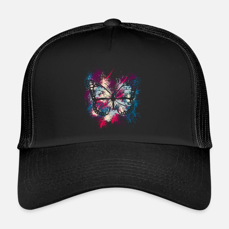 Butterfly Monarch Spring Colorful Sweet Gift Trucker Cap