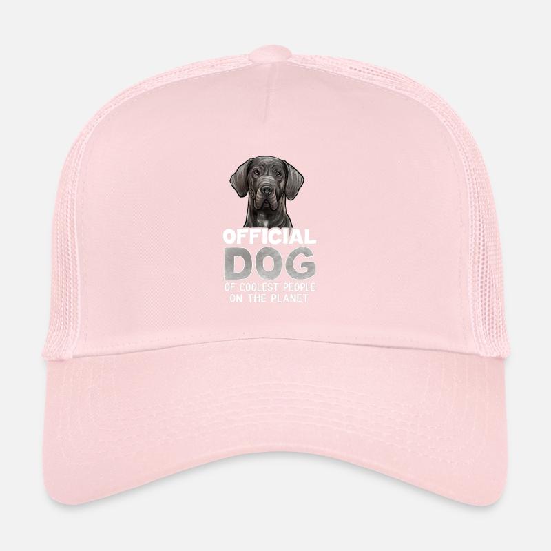 Chien Dogue Allemand Casquette trucker 