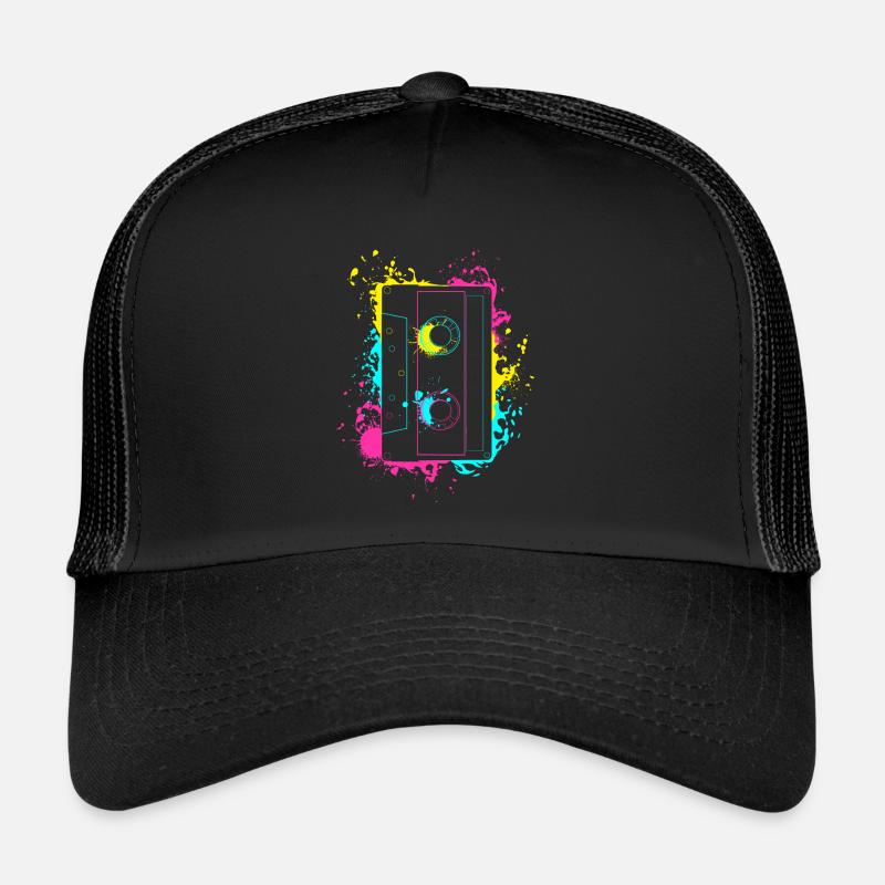 Vintage Splash Kasette 80er und 90er Geschenke Trucker Cap
