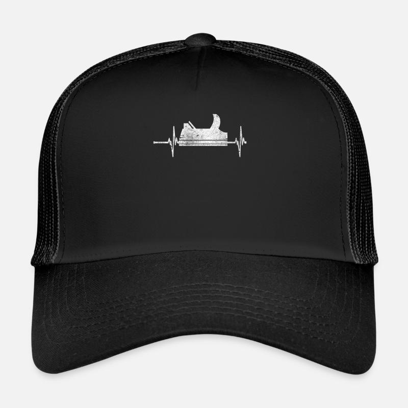 Holzarbeiter - Trucker Cap - Schwarz/Schwarz