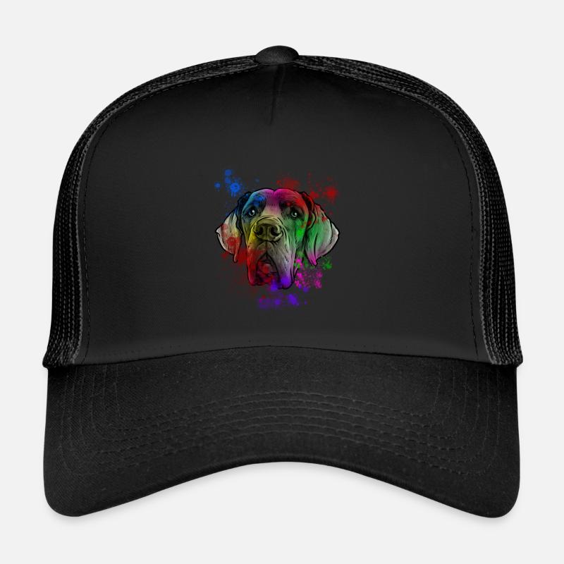 Great Dane Dog Trucker Cap