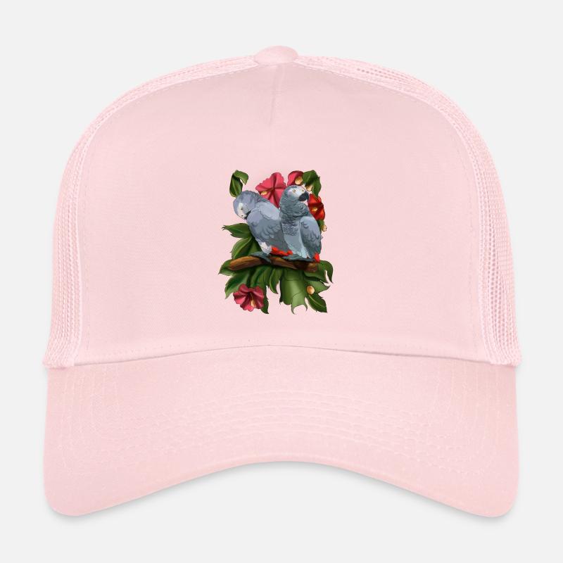 Perroquet gris d'Afrique Casquette trucker 
