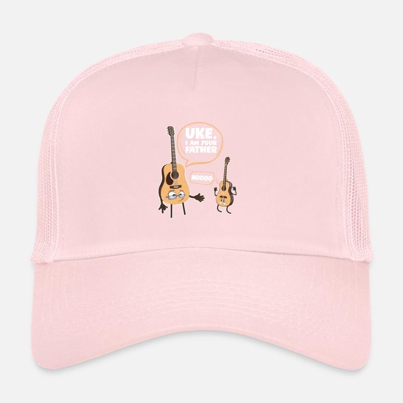Uke I Am Your Father Geschenk Gitarrist Trucker Cap