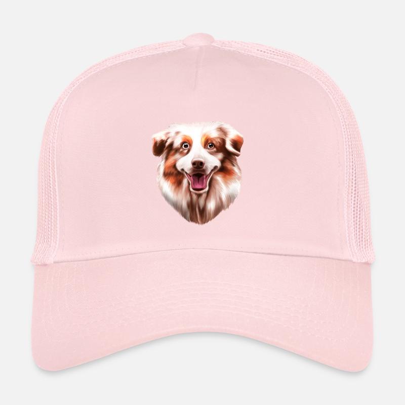 Australian Shepherd Aussie Trucker Cap