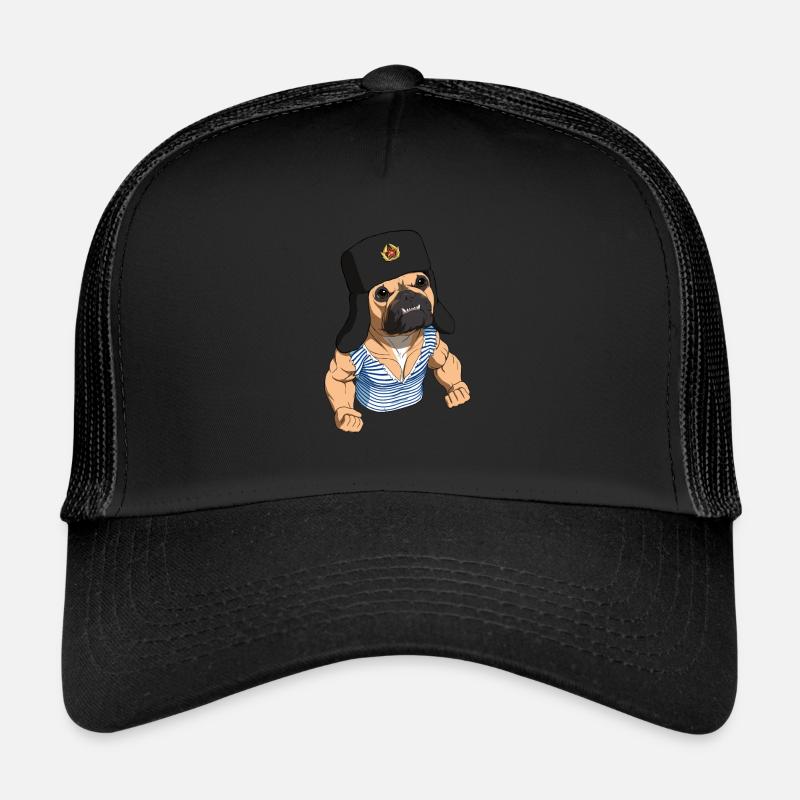 Bouledogue français russe Casquette trucker 