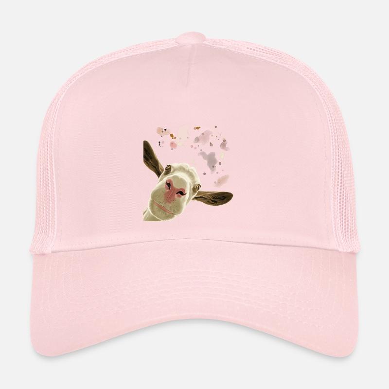 Chèvre curieuse Casquette trucker 
