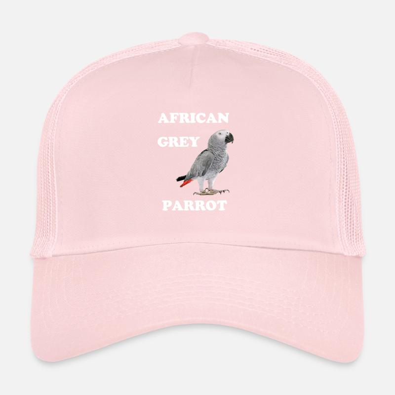 African gray parrot Trucker Cap