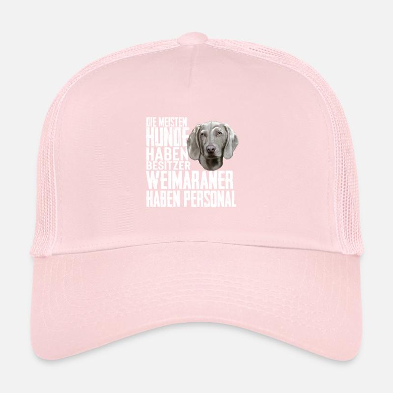 Weimaraner Hund Trucker Cap