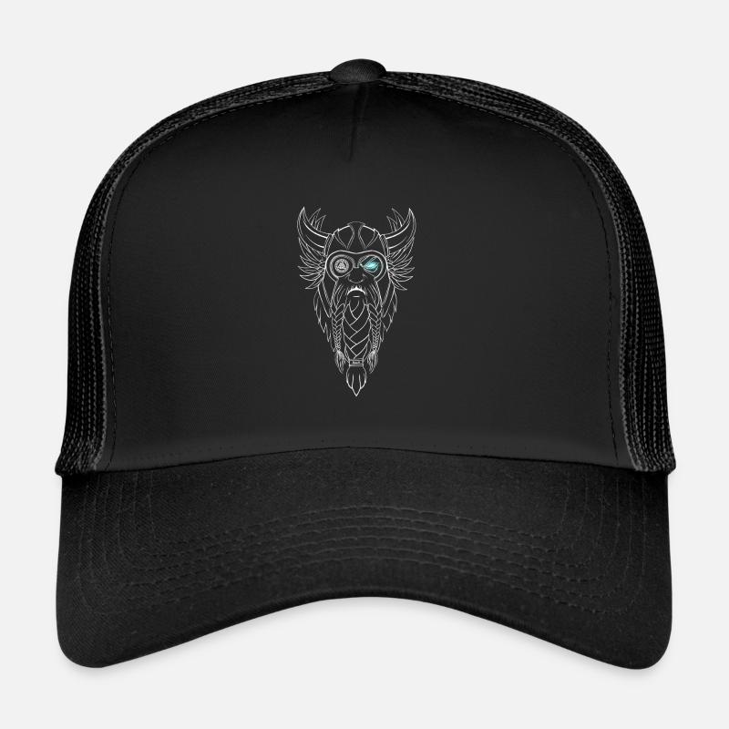 Odin runes Vikings Valhalla Rising Walhalla Casquette trucker 