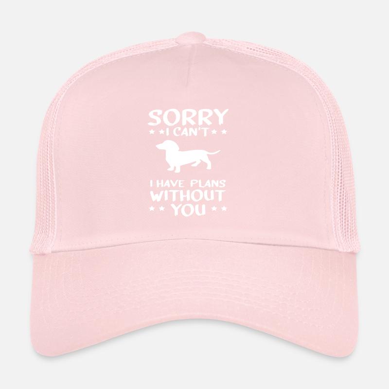 Dackel Hunde Spruch Dachshund Teckel Geschenk Trucker Cap