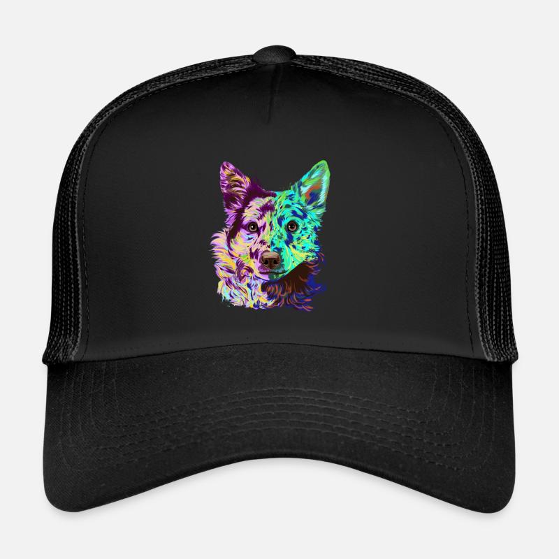 Splash Mudi Hund Trucker Cap