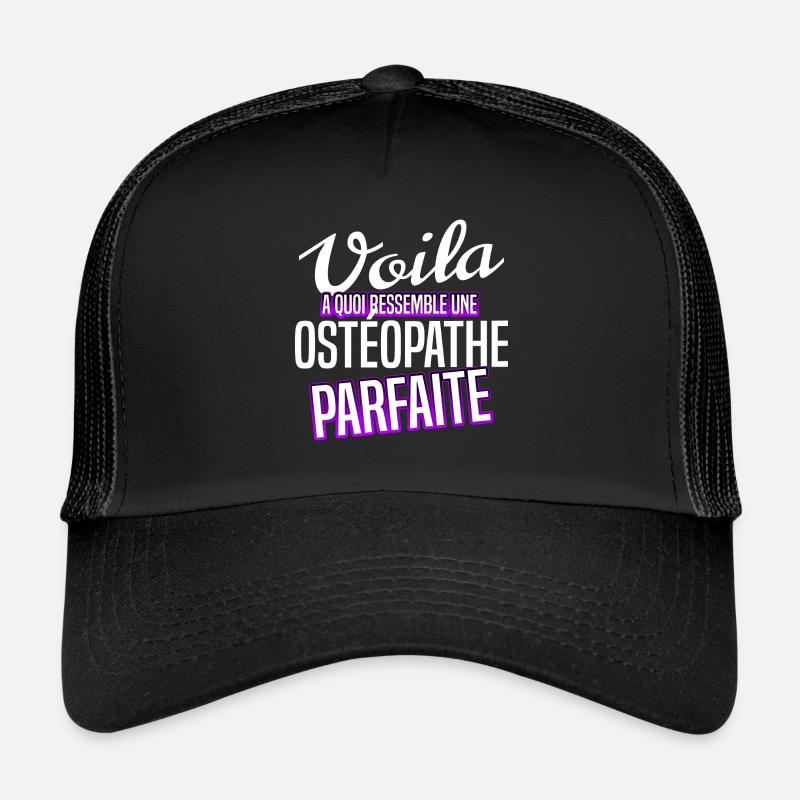 Ostéopathe osté kiné Casquette trucker 