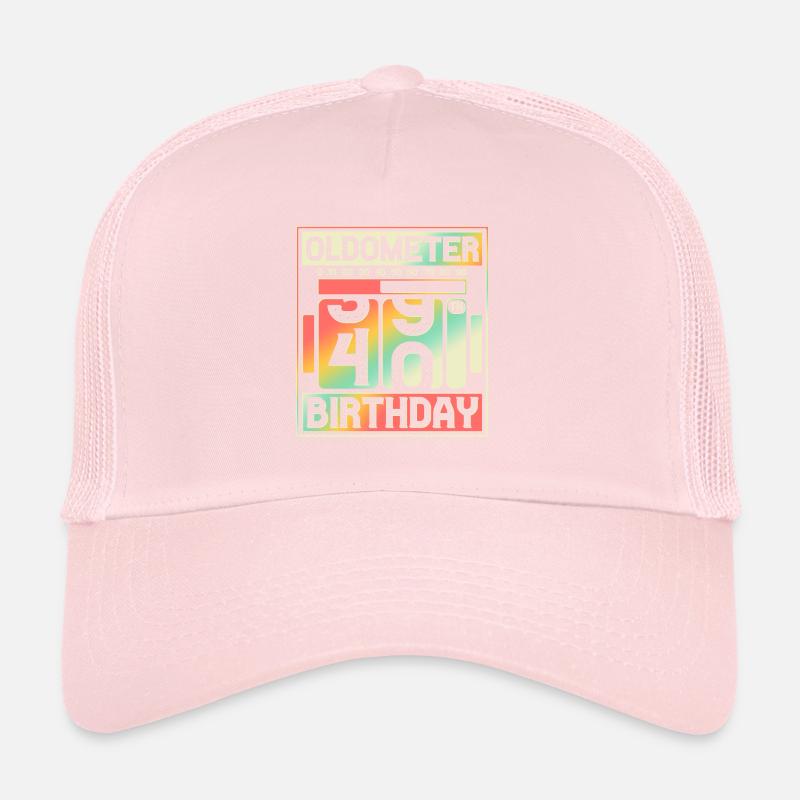 40th Birthday Gift 1981 40 Years Trucker Cap