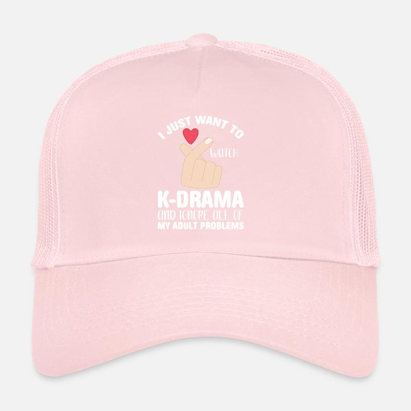 K-Drama Kdrama Drame coréen Corée Hallyu K-Drama Casquette trucker 