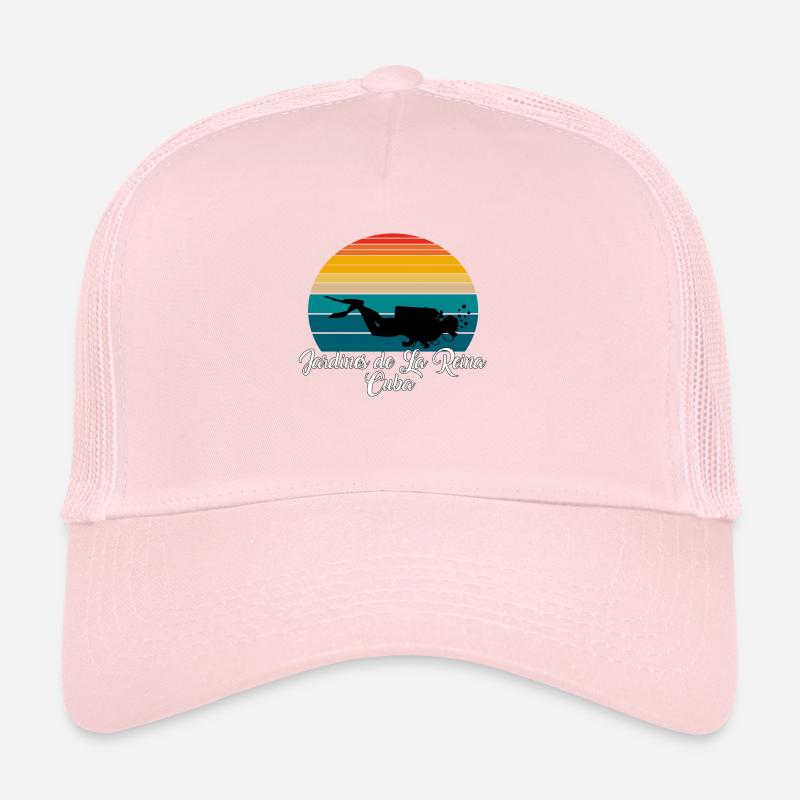 Jardines de La Reina Cuba Plongée Casquette trucker 