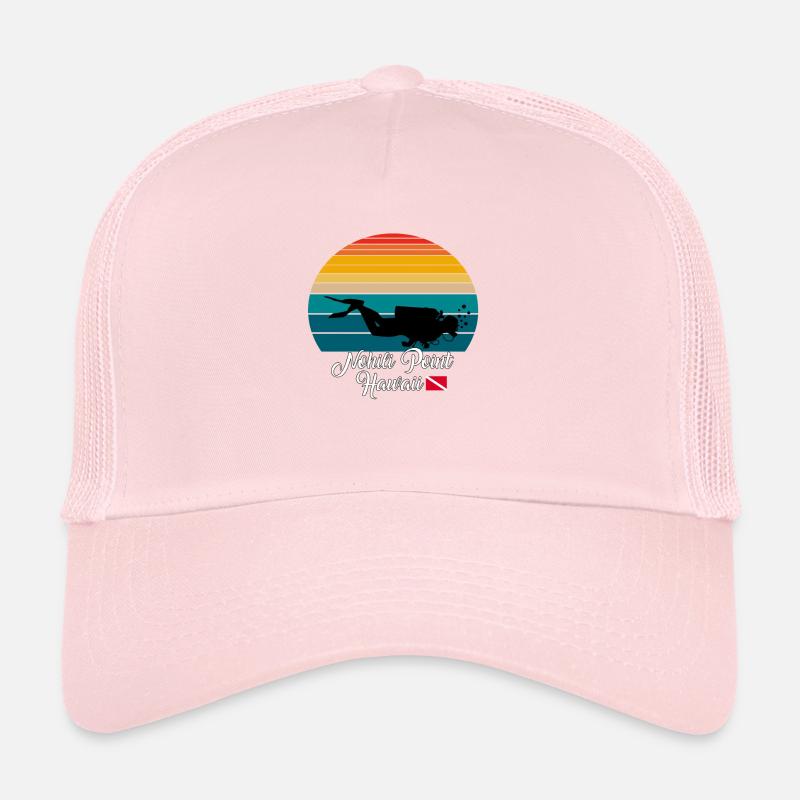 Nohili Point Hawaii Plongée Casquette trucker 