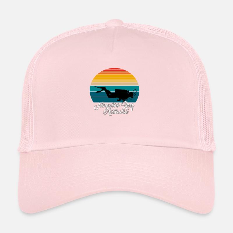 Ningaloo Reef Australie Plongée Casquette trucker 