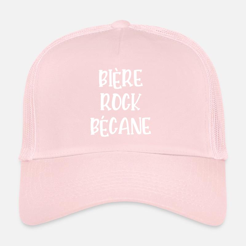 bière rock bécane Casquette trucker 