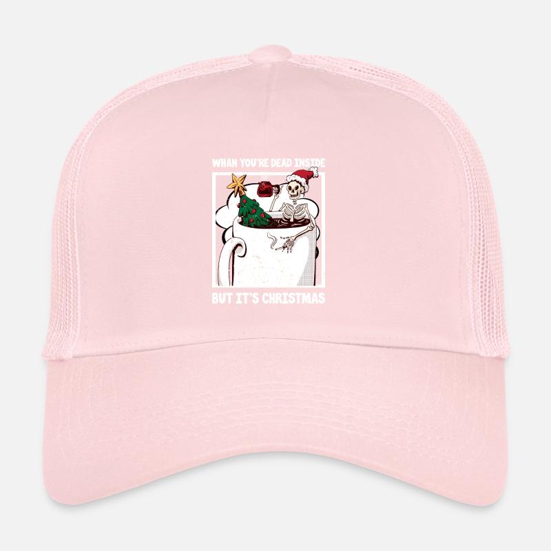 Christmas Skeleton Casquette trucker 