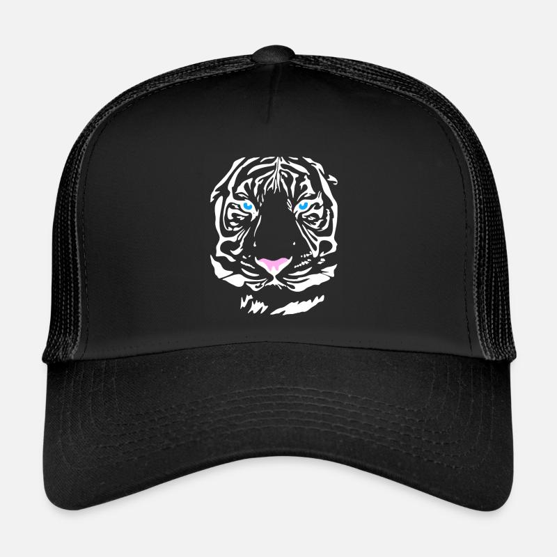 Sibirischer Tiger Design Katze Löwe Lion Cat Wild Trucker Cap