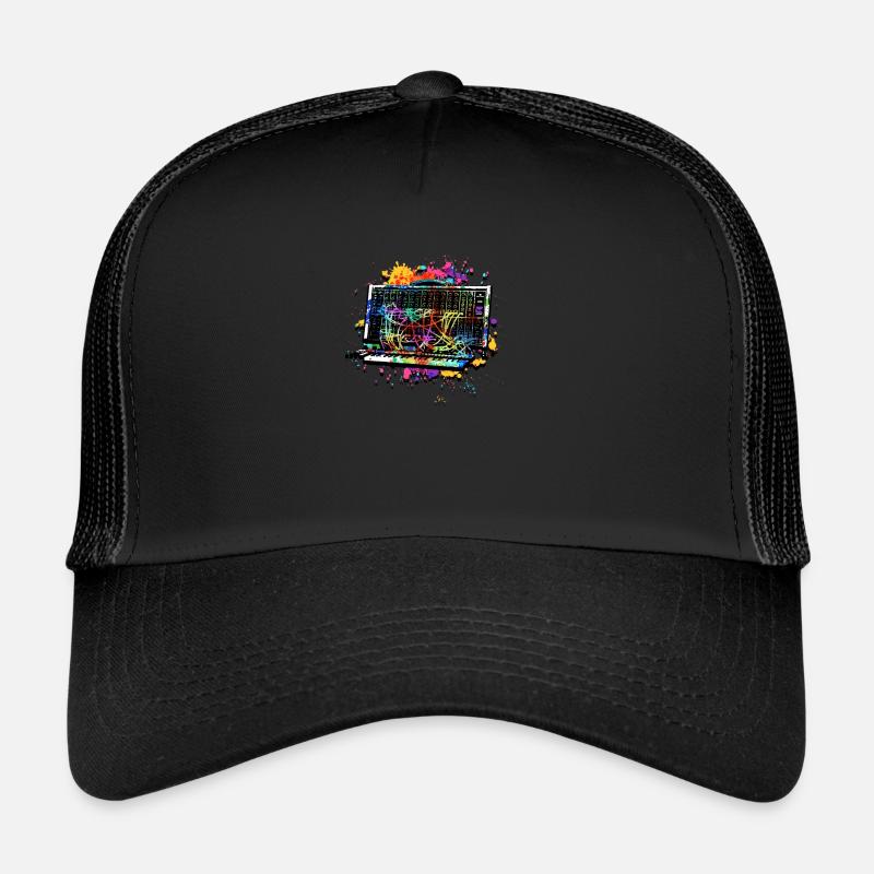 Synthesizer and drum machine - beat generation Trucker Cap