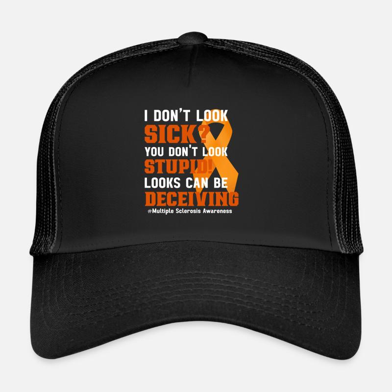 Multiple Sclerosis Awareness Day Multiple Sclerosis Trucker Cap