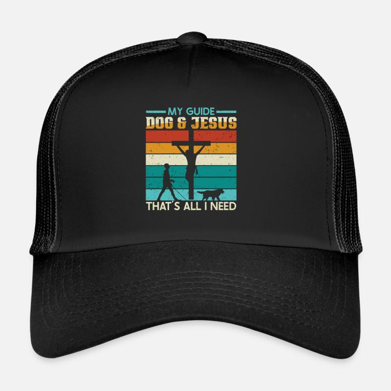 Blind Blindness Awareness Visual Impairment Trucker Cap