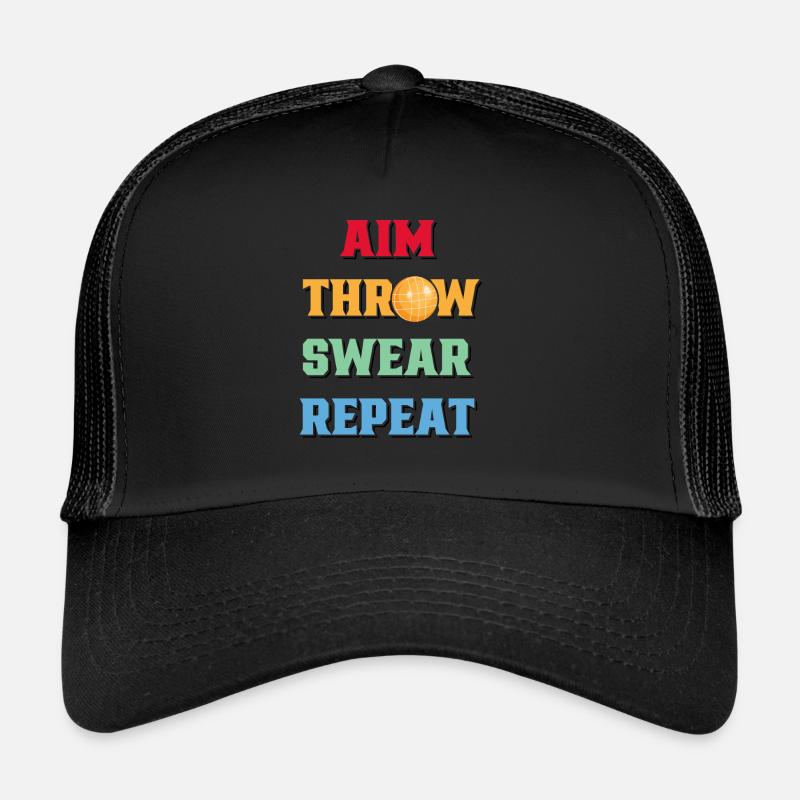 Boccia Player Boccia game Boule - Trucker Cap - black/black