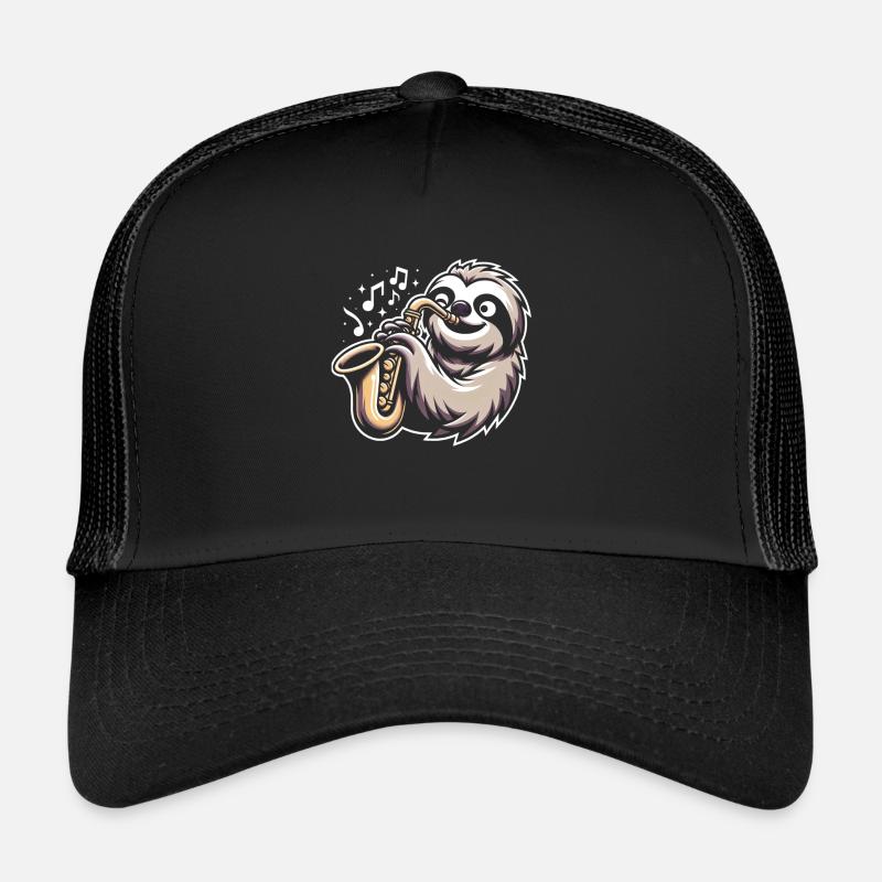 Saxophone - Trucker Cap - black/black