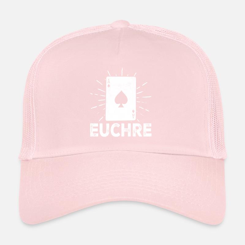 Euchre Vintage Euchre Card Board Game Casquette trucker 