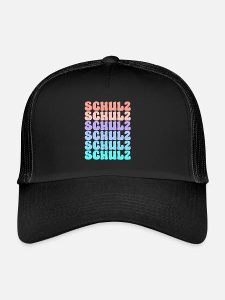 Schulz Family Group Member - Trucker Cap - black/black - Front