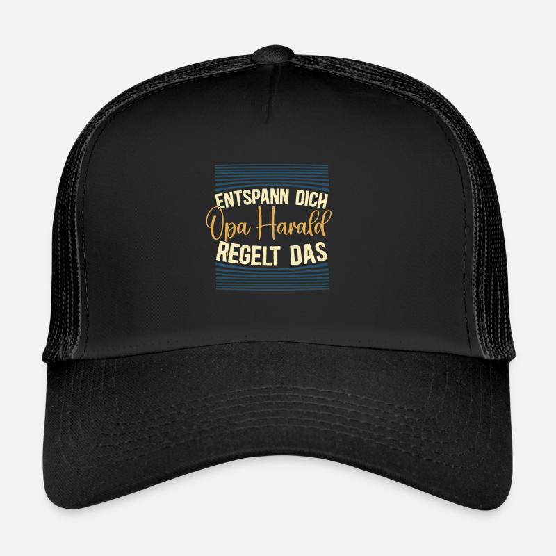 Entspann dich Opa Harald regelt das Trucker Cap