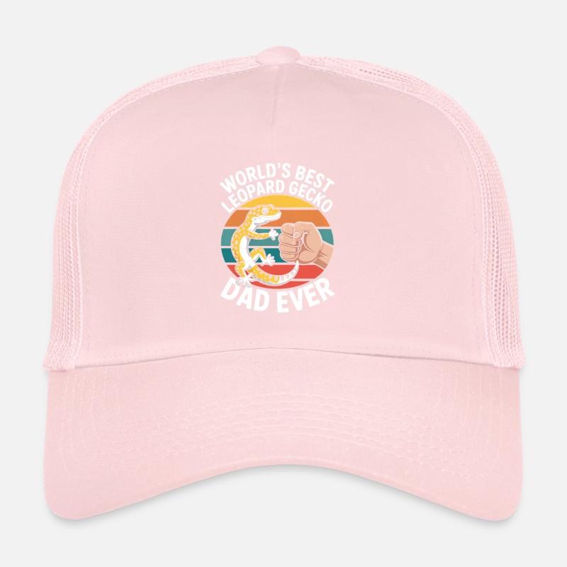 Leopard Gecko Leopard Gecko Reptile Terraristics Trucker Cap