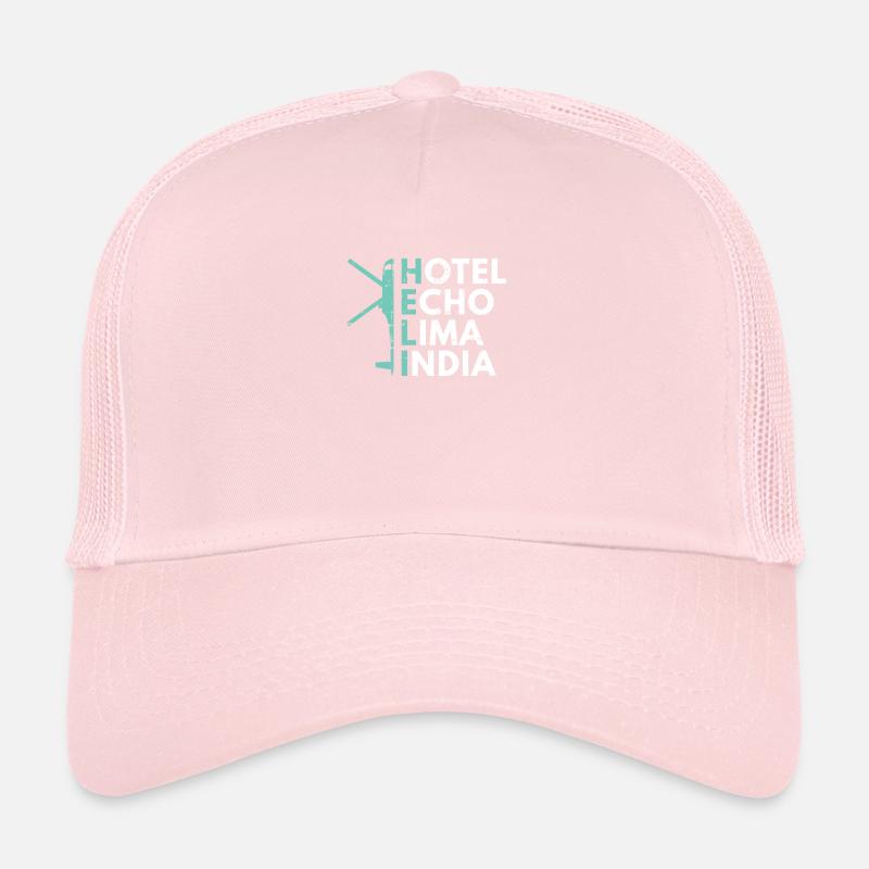 Helicopter Pilot Helicopter Flying Trucker Cap