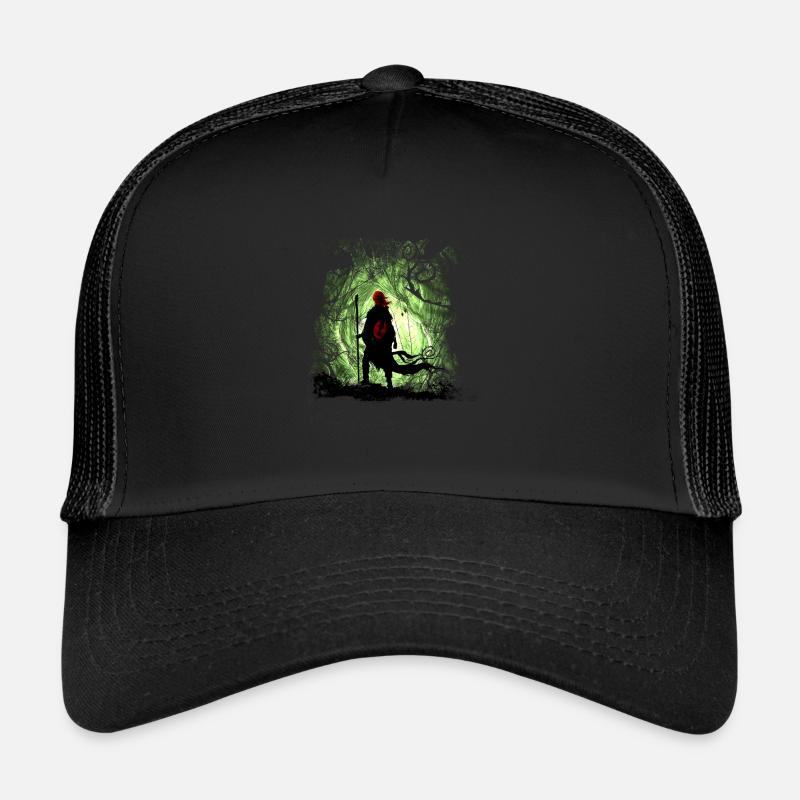 kvothe - Trucker Cap - Schwarz/Schwarz