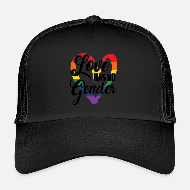 Love has no gender Casquette trucker 