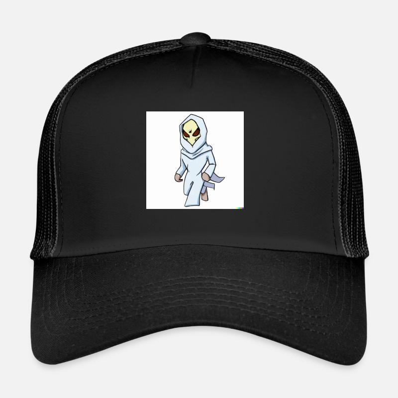 ZEICHEN - Trucker Cap - Schwarz/Schwarz