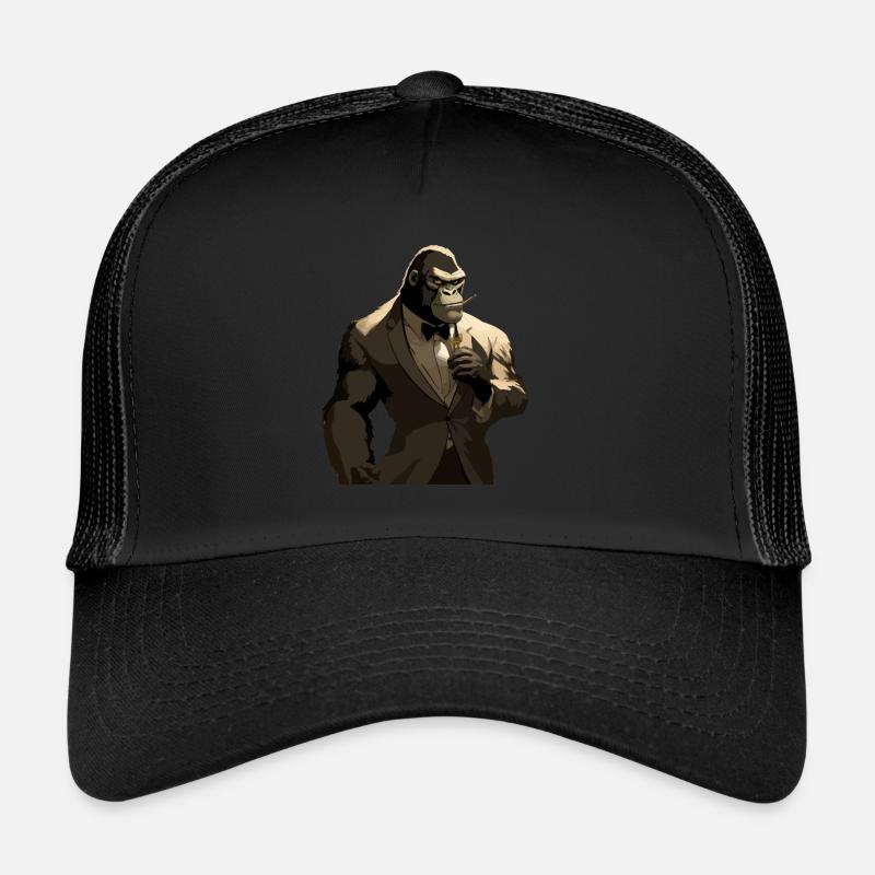 Zogh le gorille au costume Casquette trucker 