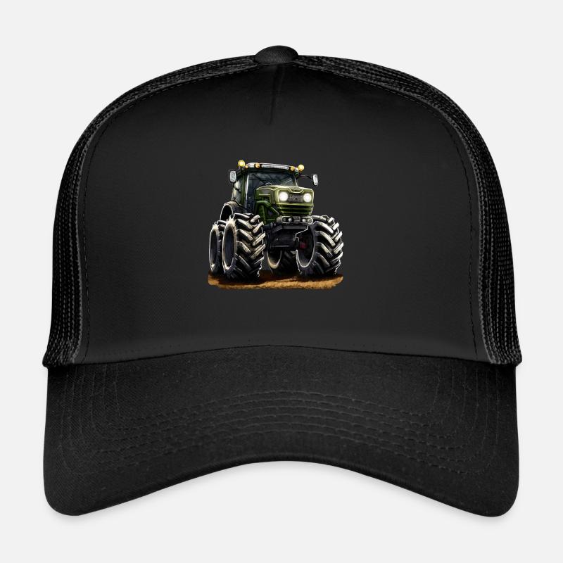 Les tracteurs sont de plus en plus gros Casquette trucker 