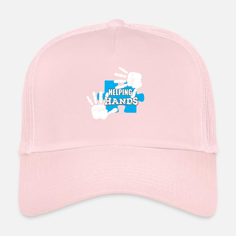 Mains en main Casquette trucker 