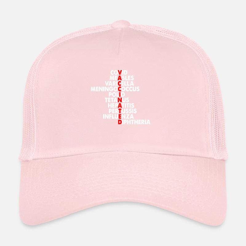 Impfstoff Wörter Trucker Cap