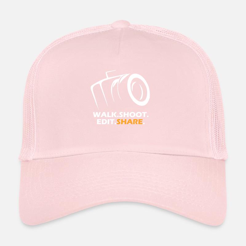 Walk Shoot Edit Share Trucker Cap