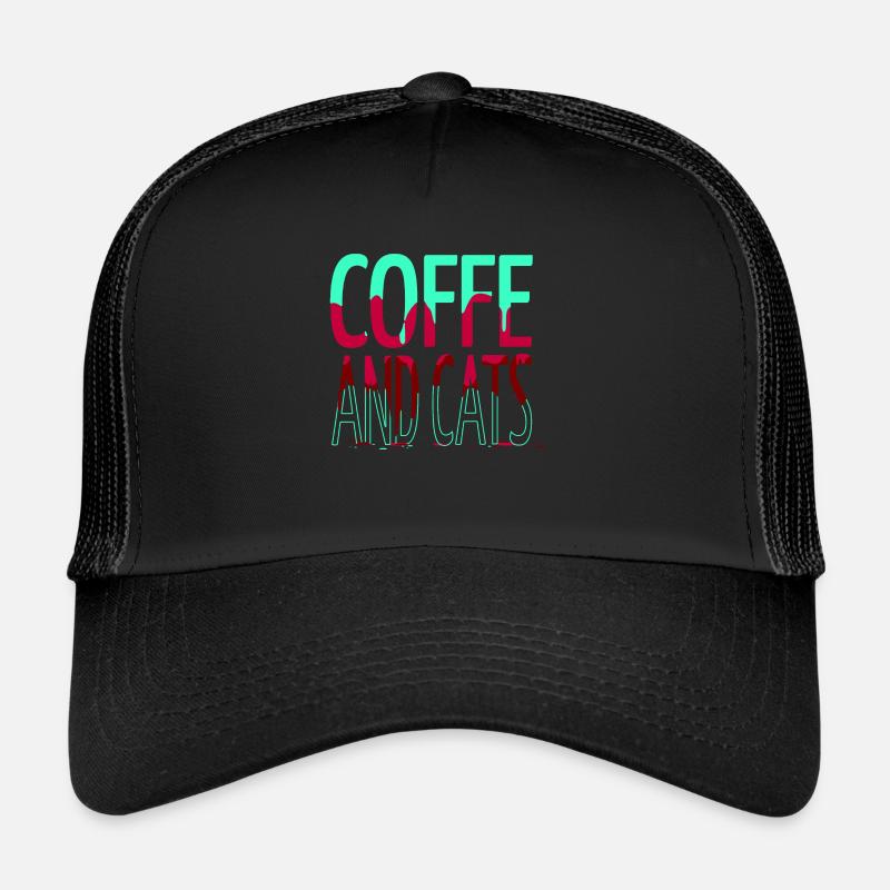 gift business cat tshirts coffee cup aww Trucker Cap