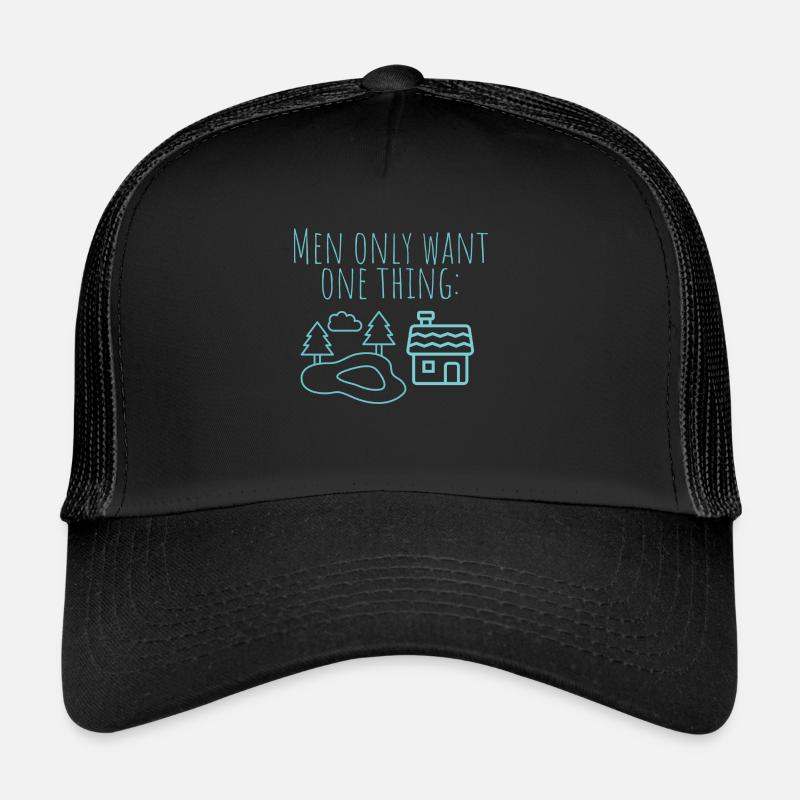 MowoT House by the Pond - Trucker Cap - black/black